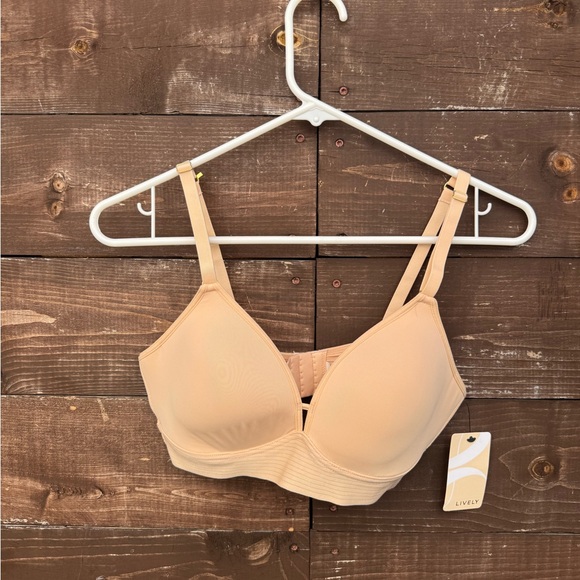 Lively The Spacer Bra Toasted Almond 36B NWT - Picture 3 of 7